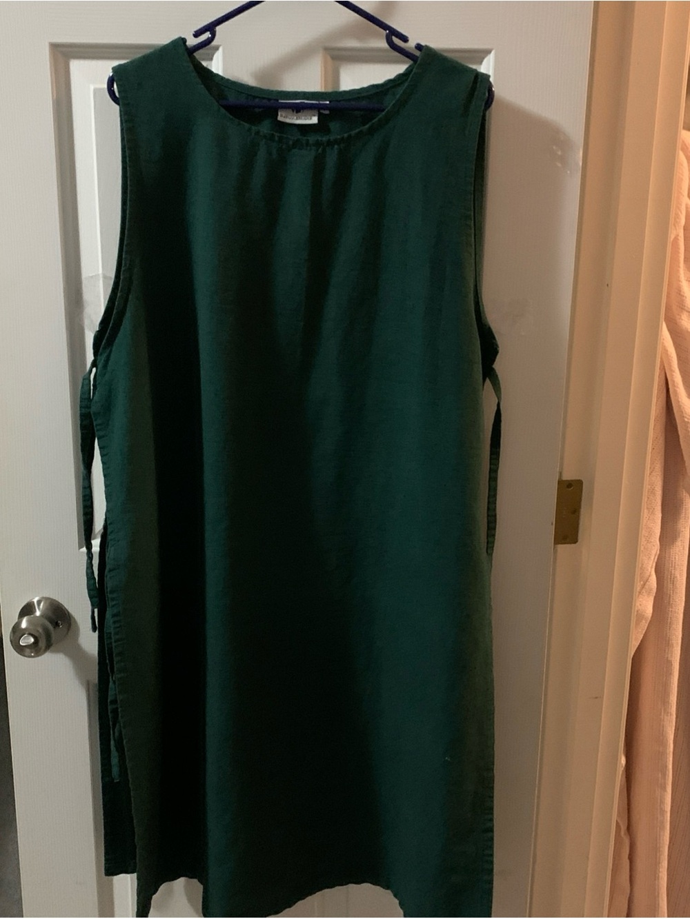 Viking Apron Dress Medieval Renaissance Green XXLg Norse